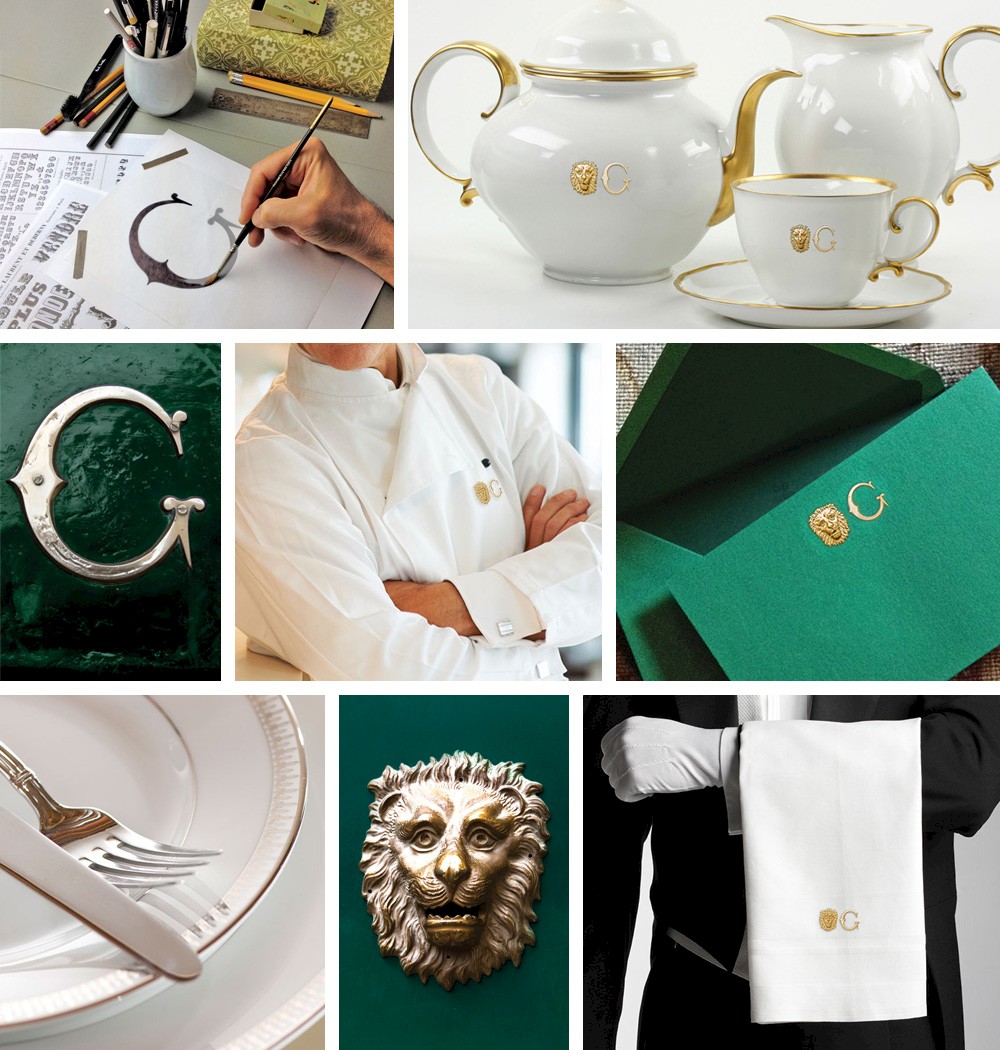 Various home accessories incorporating estate brand