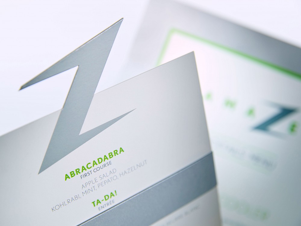 Personalized menu and place card