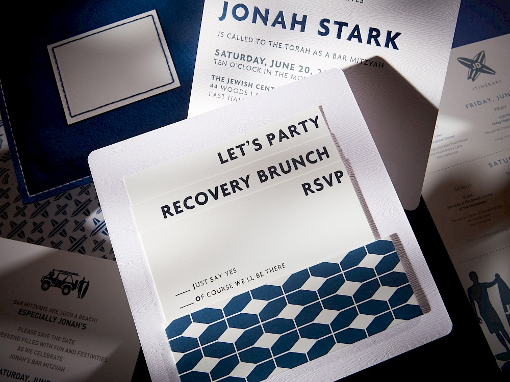 Invitation ensemble (detail)