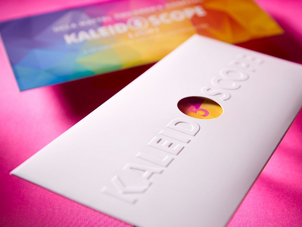 Event branding and interactive gala invitation