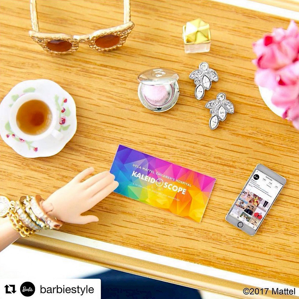 Barbie's Instagram post after receiving her invitation