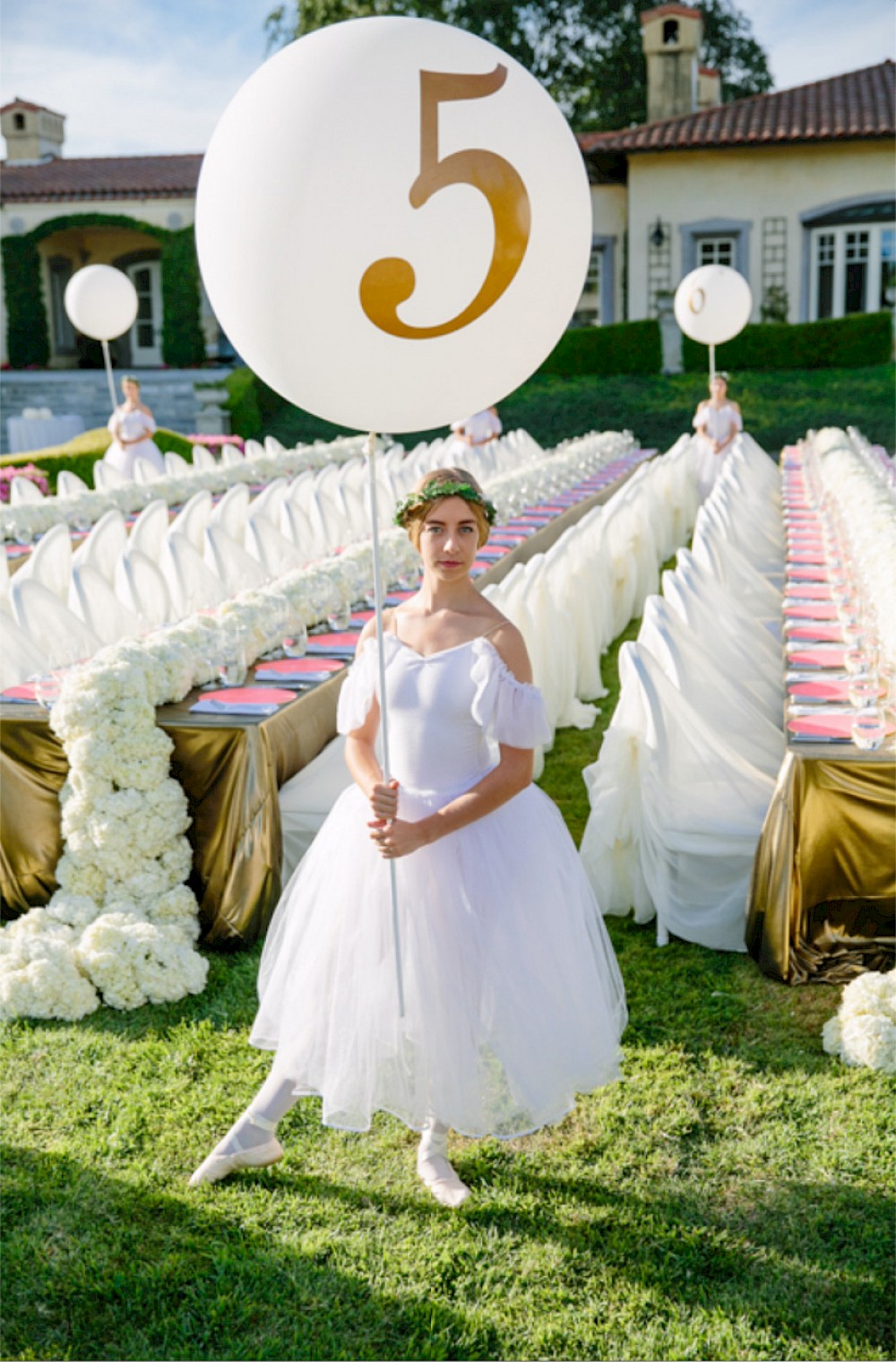 Performance art table numbers