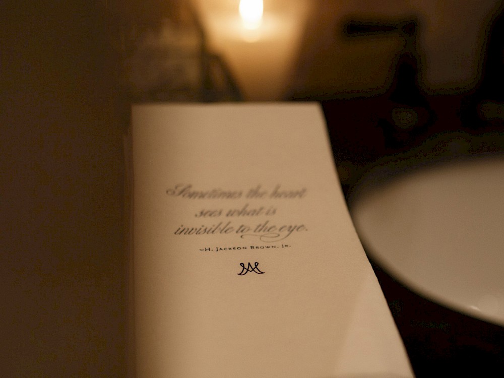 Custom guest towel and napkins