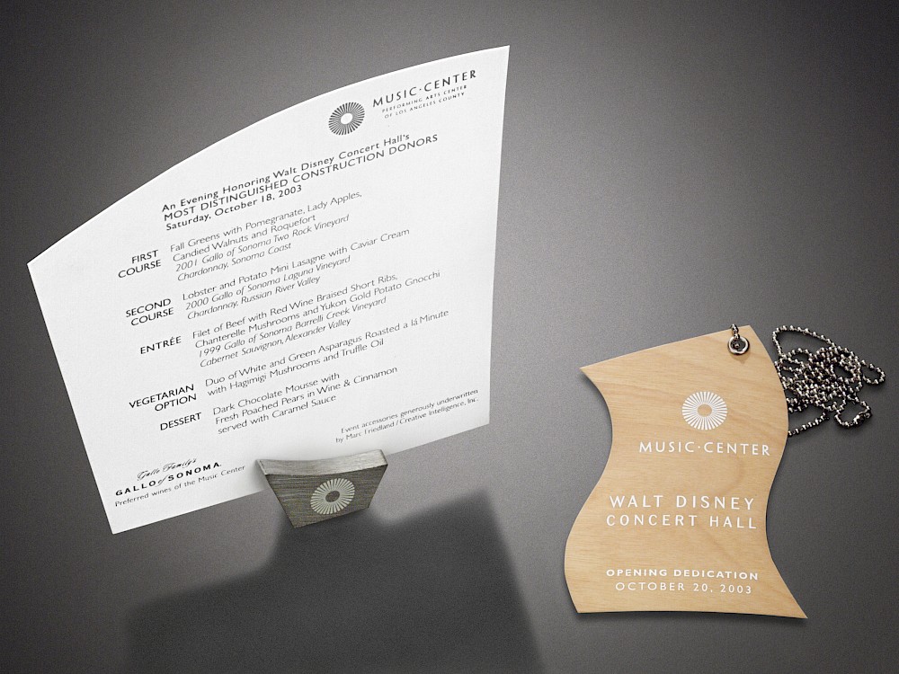 Gala menu, custom menu holder favor and wood veneer credential