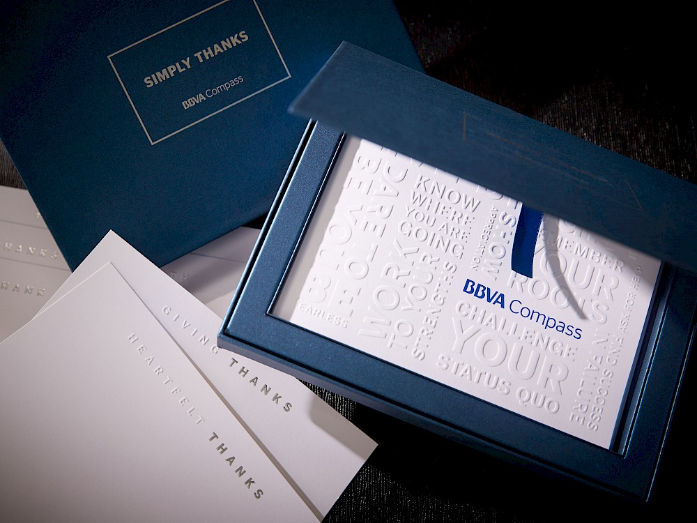 [[Simply Thanks]] luxury note card gift set for clients and VIPs