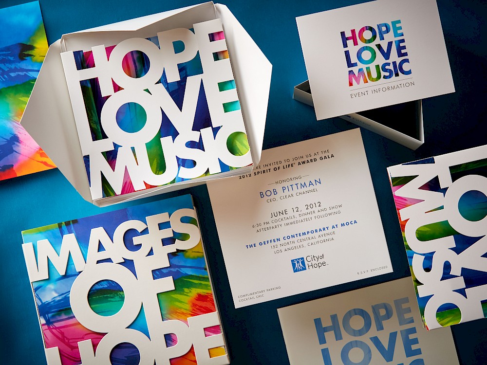 Suite of related event materials