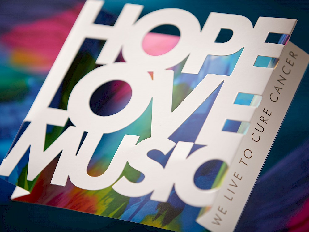 Event brand and 3D die-cut gala invitation