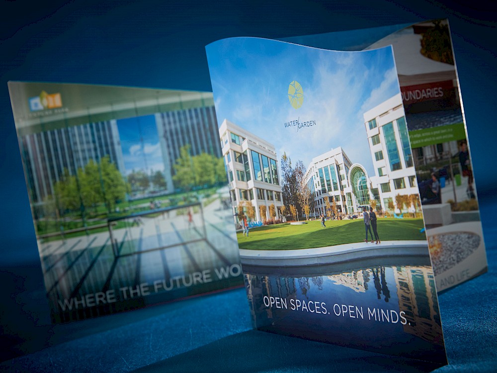 Suite of brochures for two signature properties