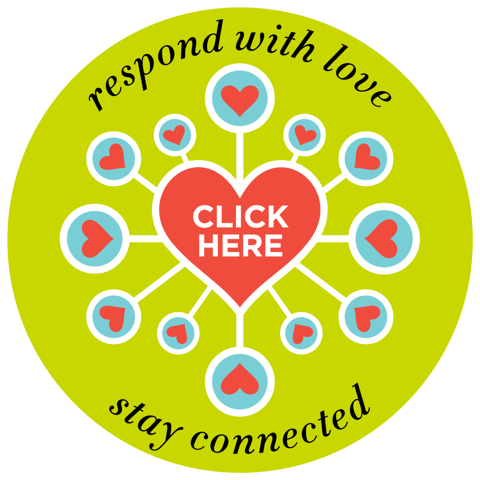 #30thankyous - respond with love, stay connected